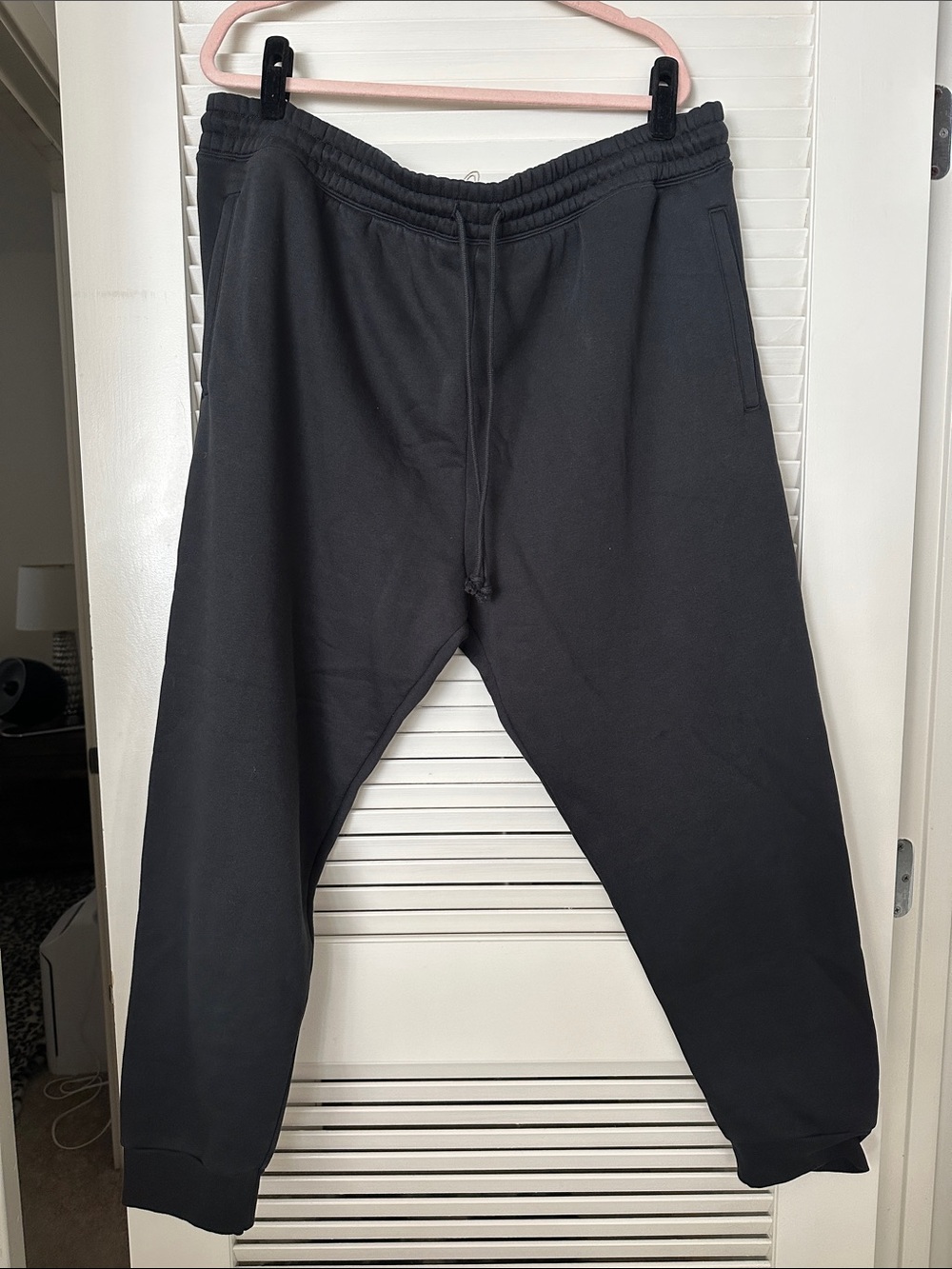 Nordstrom Skim's Black Drawstring Sweat Joggers